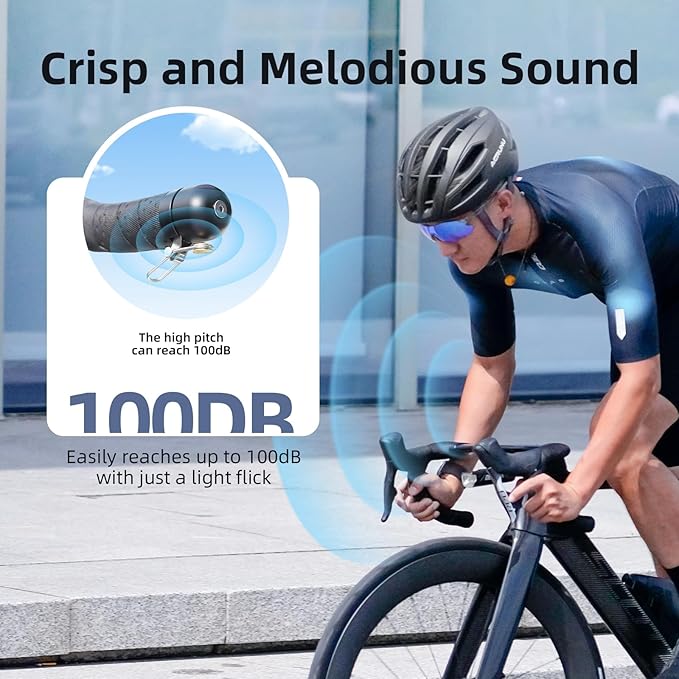 Lightweight Acrunu Handlebar Bell