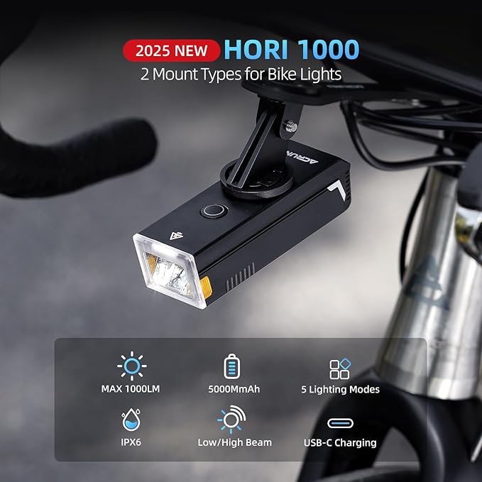 USB-Rechargeable Convenience for Riders