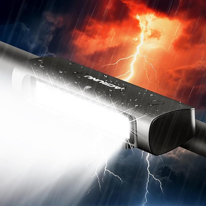 ACRUNU Super Bright 3400 Lumen Bike Light